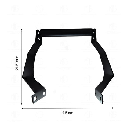 Motorcycle Smartphone GPS Mount for RE Himalayan BS3/BS4/BS6/Scram Motorbike Mobile Phone Holder GPS Frame Mount (Pack of 1) - Moto Genius