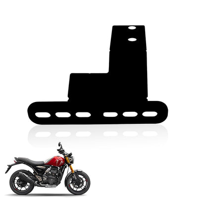 Number Plate Relocator for Triumph Speed 400 & 400X | Tail Tidy Fender Eliminator Kit | Durable Metal Construction | Sleek Rear License Plate Mount - Moto Genius