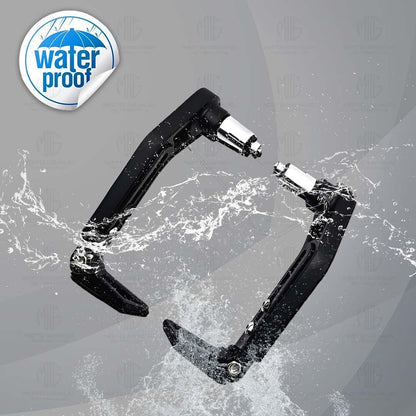 Premium Adjustable CNC Brake Clutch Lever Protector Guard for Motorcycles & Bikes – Universal Fit-Black - Moto Genius
