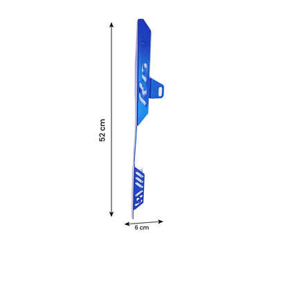 R15 V4 Bike Chain Cover - Durable and Lightweight Protector for Optimal Chain Performance | Easy Installation, Fits in R15 Model-Blue - Moto Genius