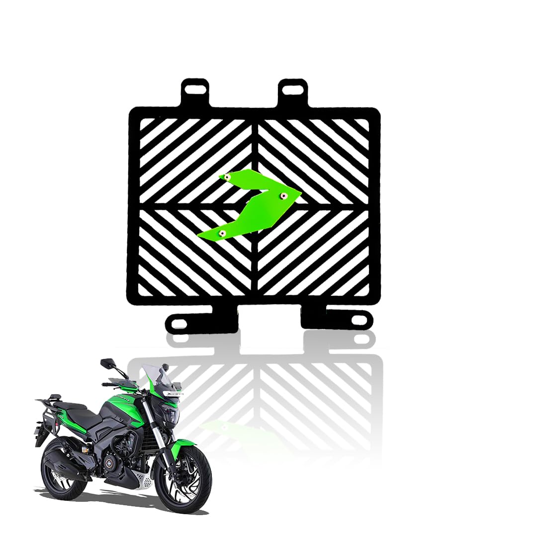 Radiator Guard for Dominar | Durable Metal Protector | Essential Accessory for Motorcycle Radiator Protection | Compatible with Dominar 250 & 400-Black - Moto Genius