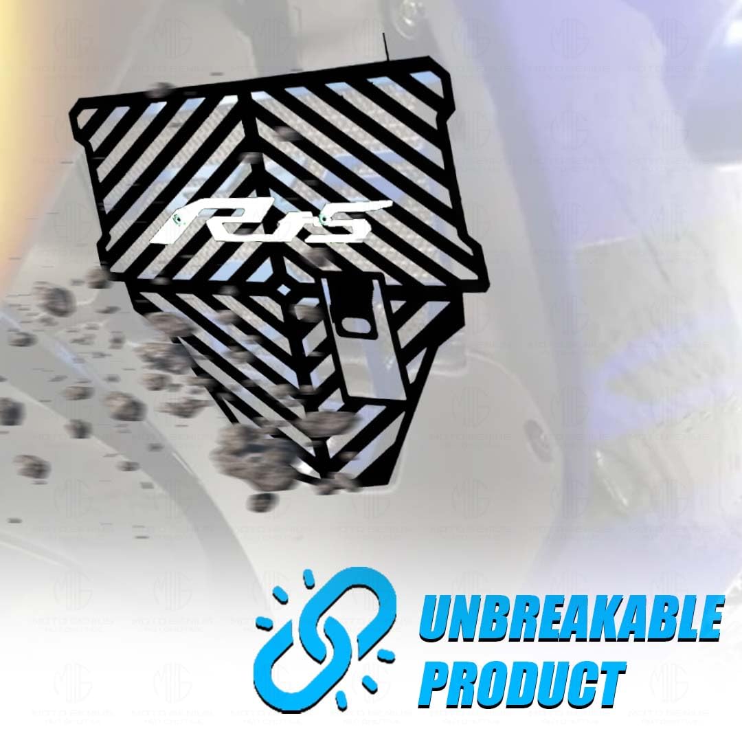 Radiator Guard for R15 V3 | Durable Metal Protector |Essential Accessory for Motorcycle Radiator Protection-Grey - Moto Genius
