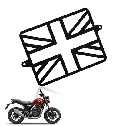 Radiator Guard for Triumph Speed 400 - Durable Metal Protector for Radiator Protection | Essential Motorcycle Accessory for Enhanced Cooling and Damage Prevention-Black - Moto Genius