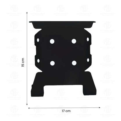RE Himalayan 411 / Scram Jerry Can Mount | Heavy Duty Mounting Bracket for Jerry Cans |Rugged Design for Adventure Riding (Pack of 2)-Jerry-Can-BS4 - Moto Genius