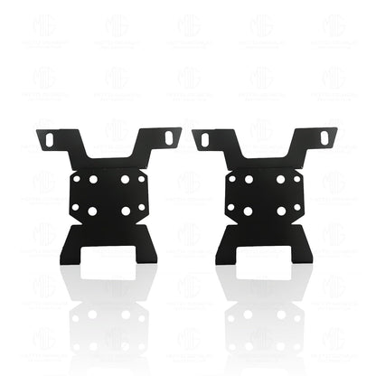 RE Himalayan 411 / Scram Jerry Can Mount | Heavy Duty Mounting Bracket for Jerry Cans |Rugged Design for Adventure Riding (Pack of 2)-Jerry-Can-BS6 - Moto Genius