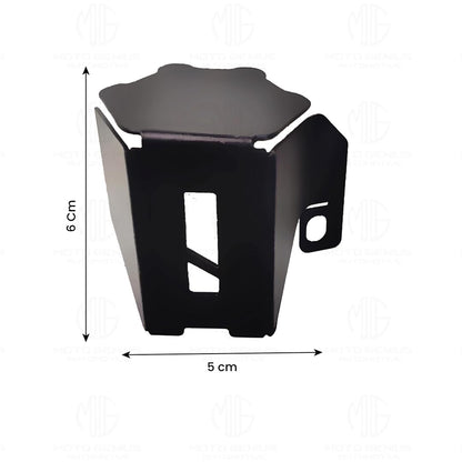 Rear Brake Oil Container Guard for KTM Adventure 250/390 ( ONLY FOR GEN 1 & 2 ) Motorbike | Durable Protection and Stylish Design for Motorcycles-Black - Moto Genius