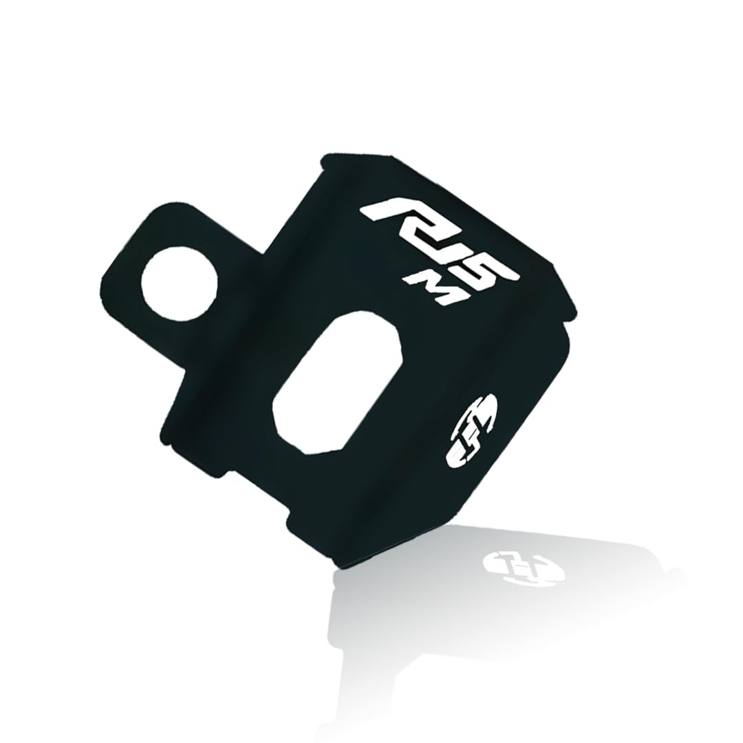 Rear Brake Oil Container Guard for R15-M | Durable Protection and Stylish Design for Motorcycles R15-M-Black - Moto Genius