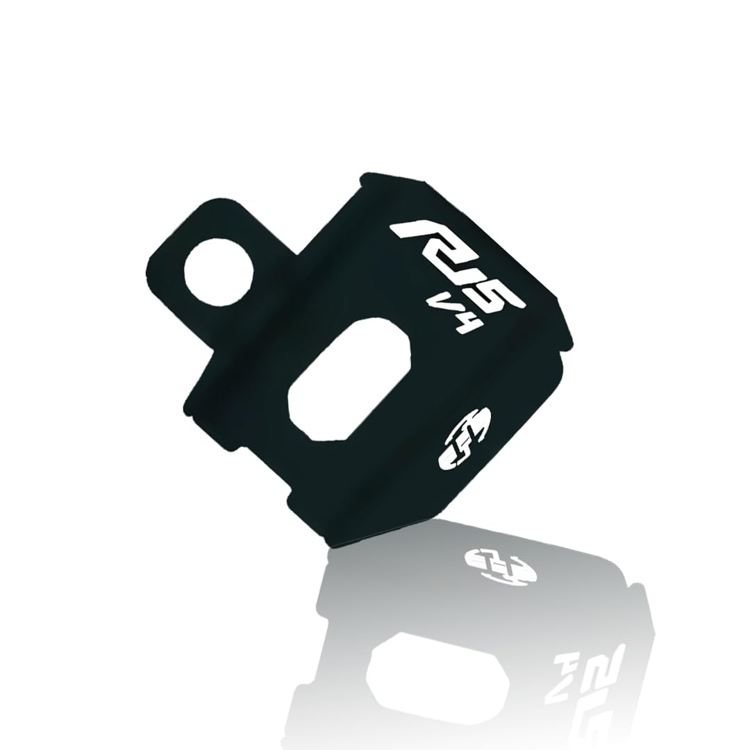Rear Brake Oil Container Guard for R15 V4 | Durable Protection and Stylish Design for Motorcycles R15-V4-V4 Black - Moto Genius