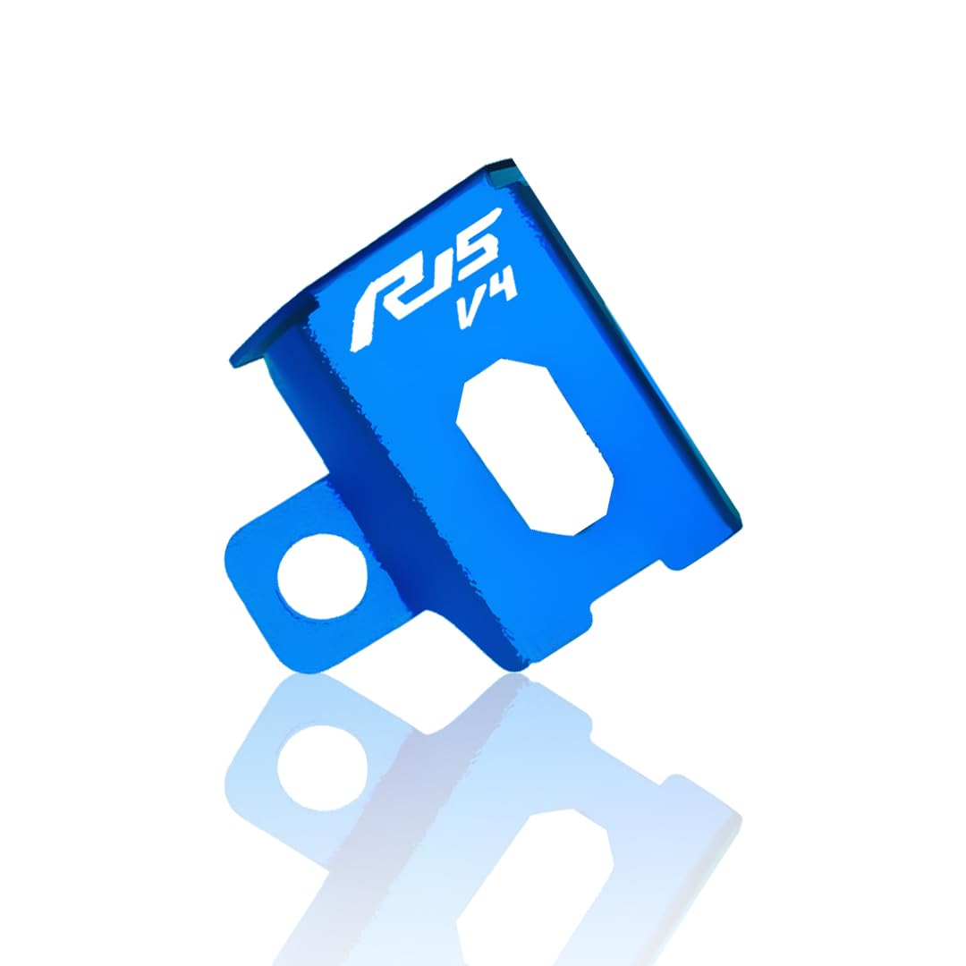 Rear Brake Oil Container Guard for R15 V4 | Durable Protection and Stylish Design for Motorcycles R15-V4-Blue - Moto Genius
