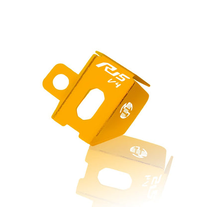 Rear Brake Oil Container Guard for R15 V4 | Durable Protection and Stylish Design for Motorcycles R15-V4-Gold - Moto Genius