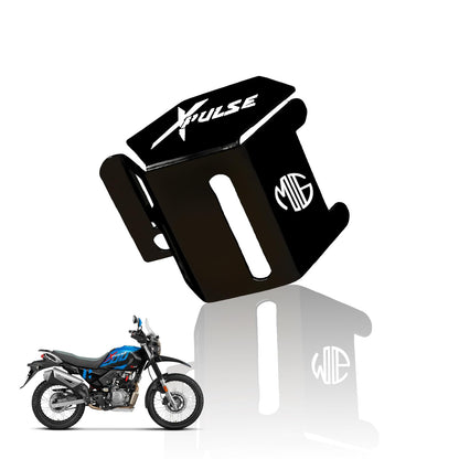 Rear Brake Oil Container Guard for Xpulse Motorbike | Durable Protection and Stylish Design for Motorcycles-Black - Moto Genius