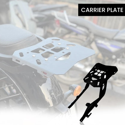 Rear Luggage Rack for CB350 | Durable Expedition Luggage Carrier | Heavy-Duty Rear Rack-Black - Moto Genius