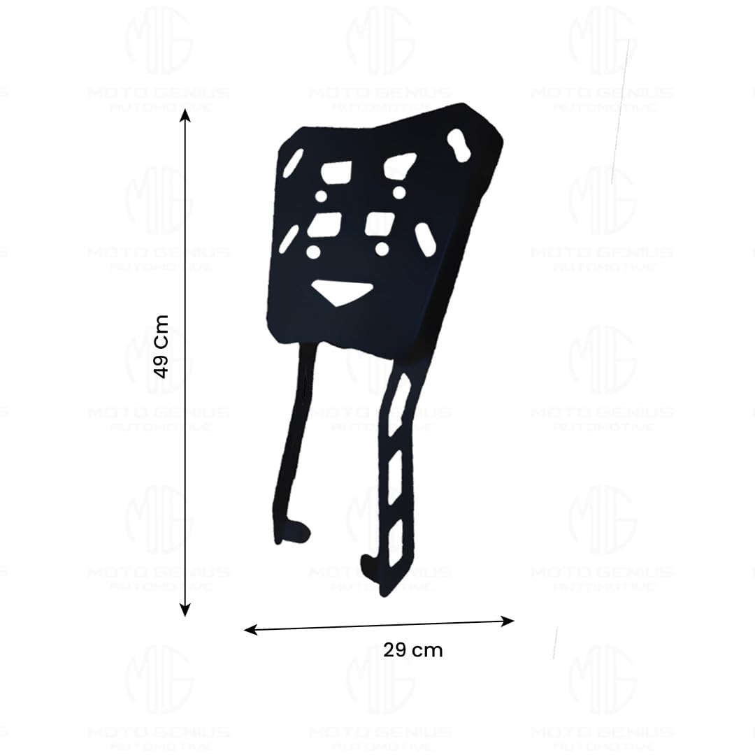 Rear Luggage Rack for KTM Adventure 390/250 ( not for GEN3 ) | Durable Expedition Luggage Carrier | Heavy-Duty Rear Rack-Black - Moto Genius