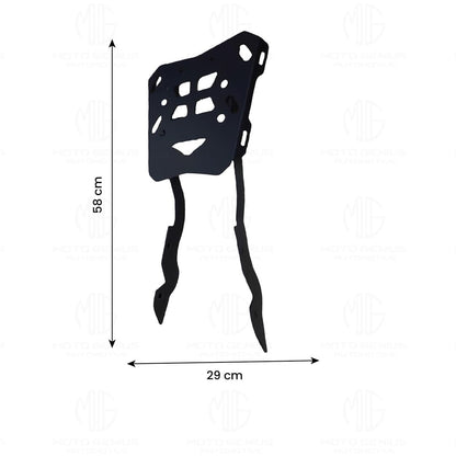 Rear Luggage Rack for KTM Duke ( not for GEN3 ) | Durable Expedition Luggage Carrier | Heavy-Duty Rear Rack (Duke 125/200/250/390)-Black - Moto Genius