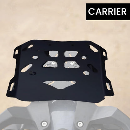 Rear Luggage Rack for KTM Duke ( not for GEN3 ) | Durable Expedition Luggage Carrier | Heavy-Duty Rear Rack (Duke 125/200/250/390)-Black - Moto Genius