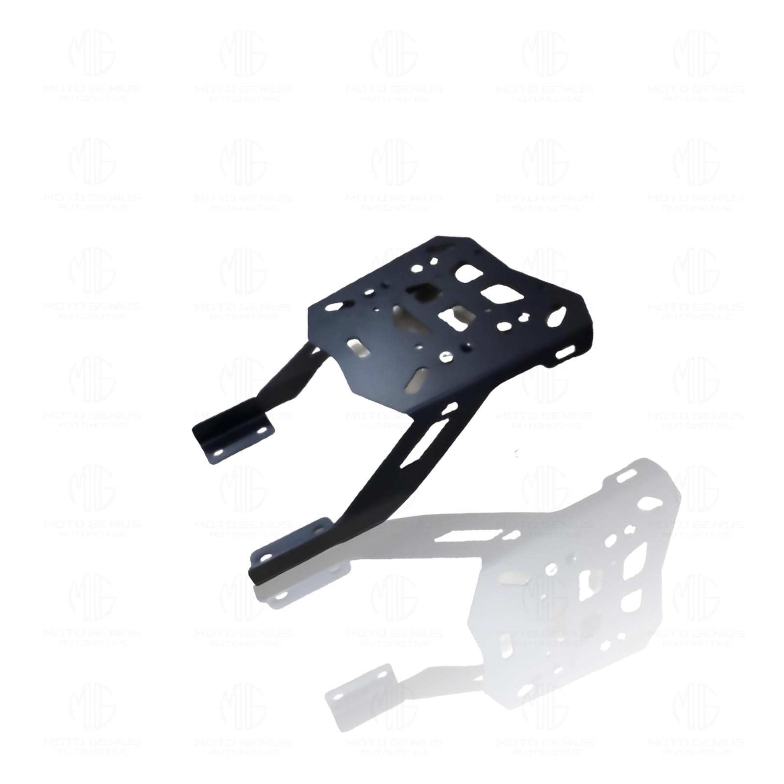 Rear Luggage Rack for RE Interceptor | Durable Expedition Luggage Carrier | Heavy-Duty Rear Rack for Interceptor-Black - Moto Genius