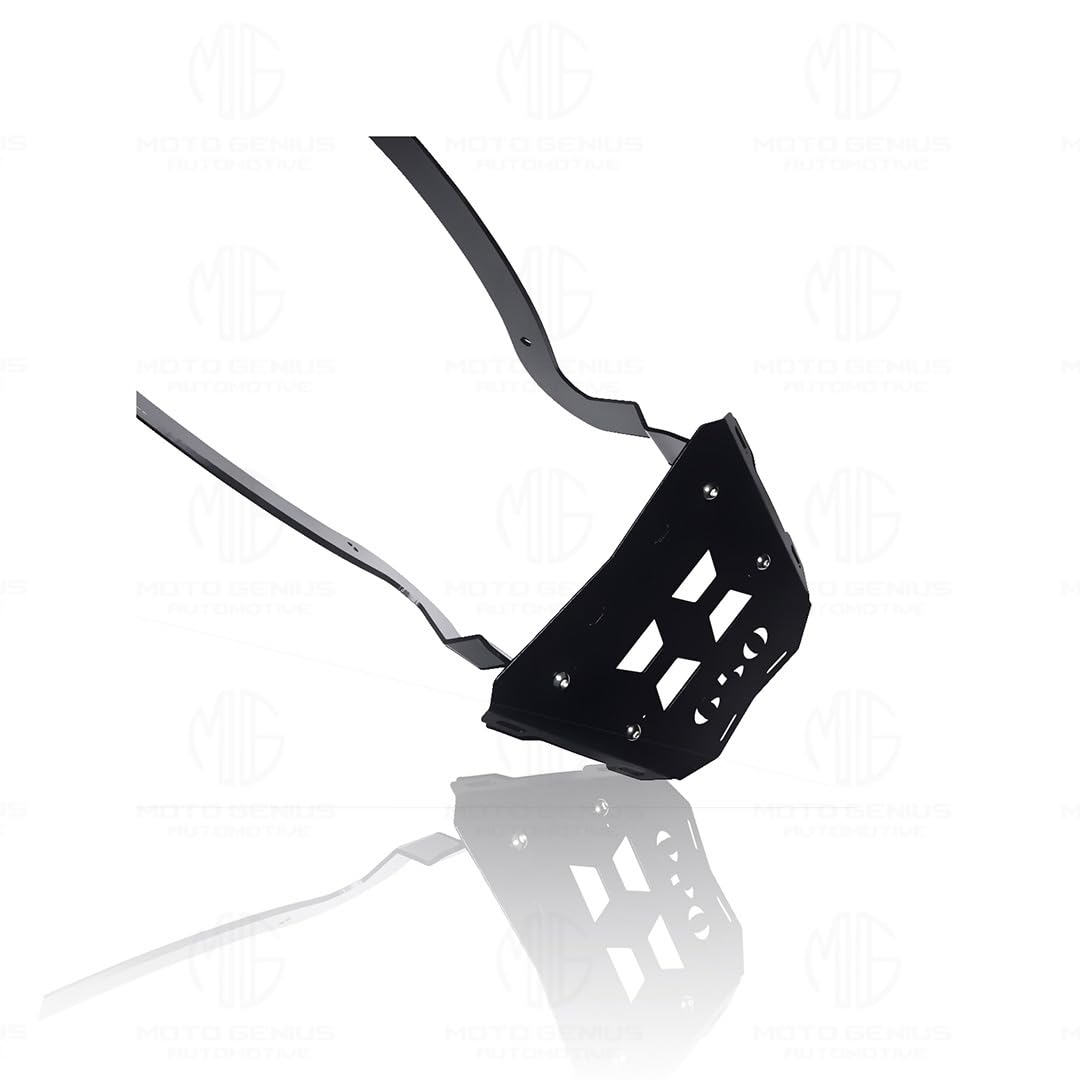 Rear Luggage Rack for RE Super Meteor 650 | Durable Expedition Luggage Carrier | Heavy-Duty Rear Rack for Super Meteor 650-Black - Moto Genius
