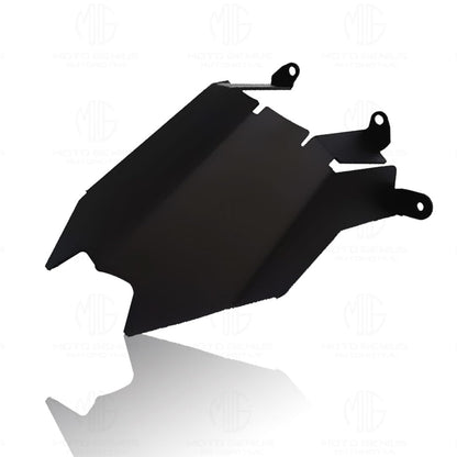 Rear Tire Wheel Hugger Mudguard for G310GS | Durable Metal Construction Protects Swingarm and Shock Sleek Design for Adventure Touring-Black - Moto Genius