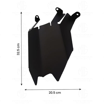 Rear Tire Wheel Hugger Mudguard for G310GS | Durable Metal Construction Protects Swingarm and Shock Sleek Design for Adventure Touring-Black - Moto Genius