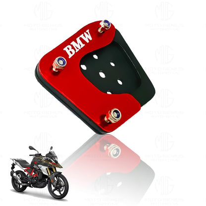 Side Stand Extender for G310GS Motorbike | Heavy Duty Parking Support and Stability Enhancer-Red - Moto Genius