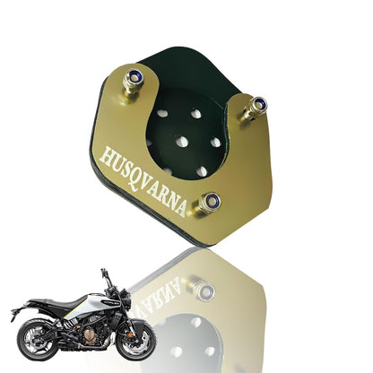 Side Stand Extender for Husqvarna Motorbike | Heavy Duty Parking Support and Stability Enhancer-Black - Moto Genius