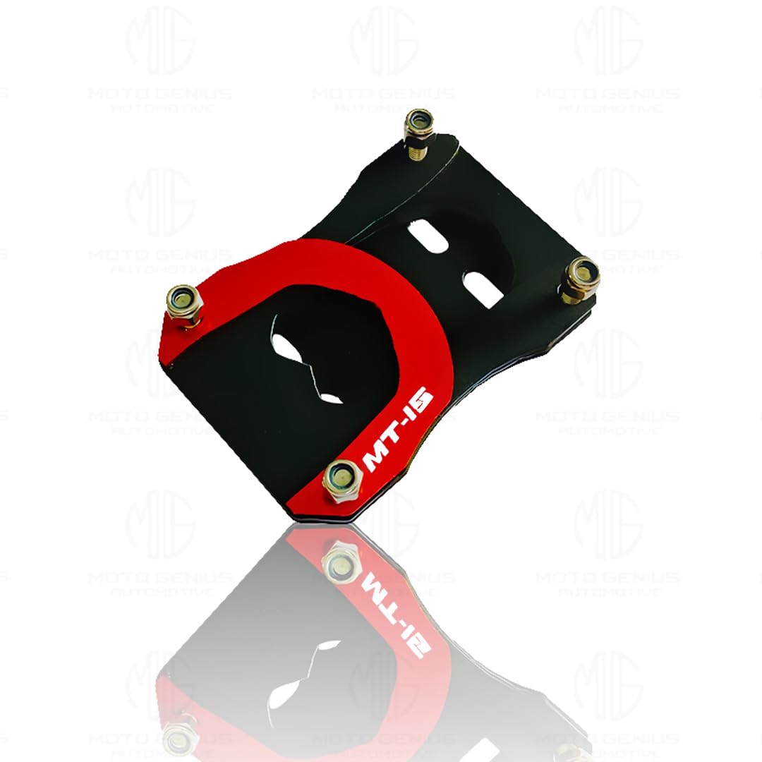Side Stand Extender for MT 15 | Heavy Duty Parking Support and Stability Enhancer-Red - Moto Genius