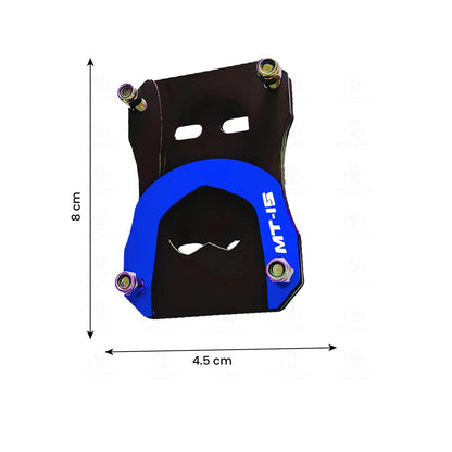 Side Stand Extender for MT 15 | Heavy Duty Parking Support and Stability Enhancer-Blue - Moto Genius