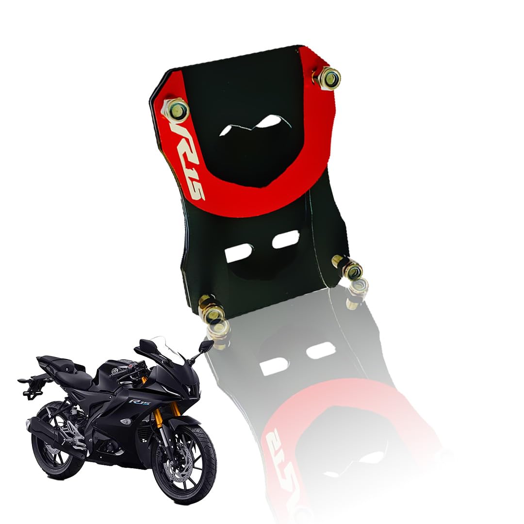 Side Stand Extender for R15 V4| Heavy Duty Parking Support and Stability Enhancer-Red - Moto Genius