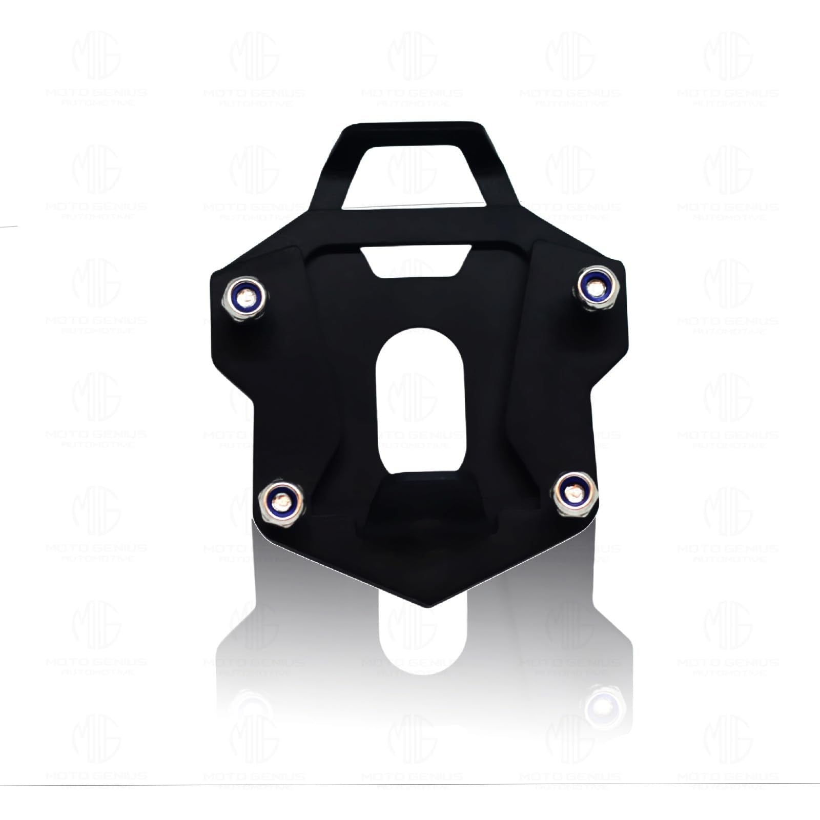 Side Stand Extender for RE Himalayan BS3/BS4/BS6/Scram Motorbike | Heavy Duty Parking Support and Stability Enhancer-Black - Moto Genius