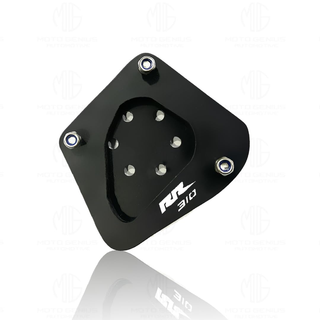 Side Stand Extender for RR310 Motorbike | Heavy Duty Parking Support and Stability Enhancer-Black - Moto Genius