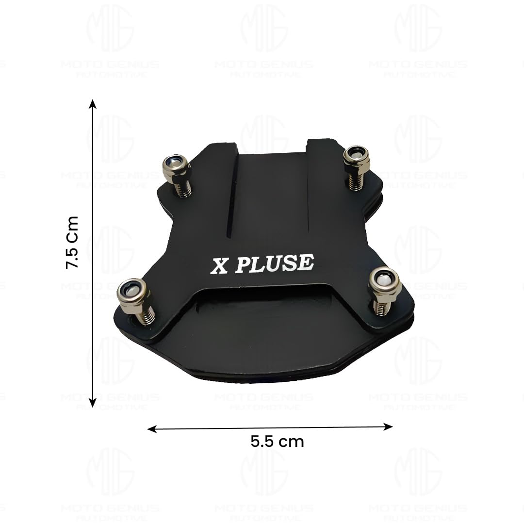 Side Stand Extender for Xpulse | Heavy Duty Parking Support and Stability Enhancer-Black - Moto Genius