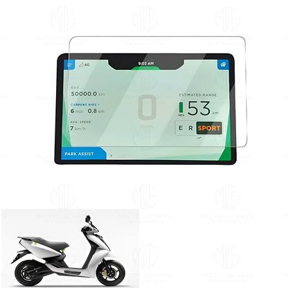 Speedometer Screen Protector for Ather Bike | 9H Hardness, Anti-Scratch and Anti Fingerprint, Easy Installation - Moto Genius