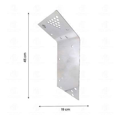 Stainless Steel Engine Guard for RE Interceptor 650 - Durable, Rust-Resistant Motorcycle Protection Guard-Silver - Moto Genius