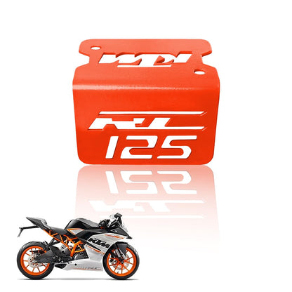 Stainless Steel Front Disc Brake Fluid Reservoir Oil Cap for KTM RC 125 Motorbike Replacement for Enhanced Durability and Performance - Moto Genius