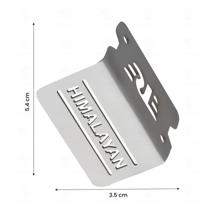 Stainless Steel Front Disc Brake Fluid Reservoir Oil Cap for RE Himalayan BS3/BS4/BS6/Scram Motorbike | Replacement for Enhanced Durability and Performance-Silver - Moto Genius