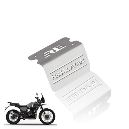 Stainless Steel Front Disc Brake Fluid Reservoir Oil Cap for RE Himalayan BS3/BS4/BS6/Scram Motorbike | Replacement for Enhanced Durability and Performance-Silver - Moto Genius