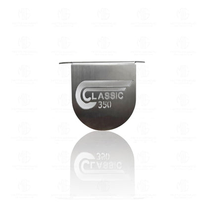 Stainless Steel Front Disc Brake Fluid Reservoir Oil Cap for Reborn Classic 350 bike -Premium Quality Replacement for Enhanced Durability and Performance (Pack of 1)-Silver - Moto Genius