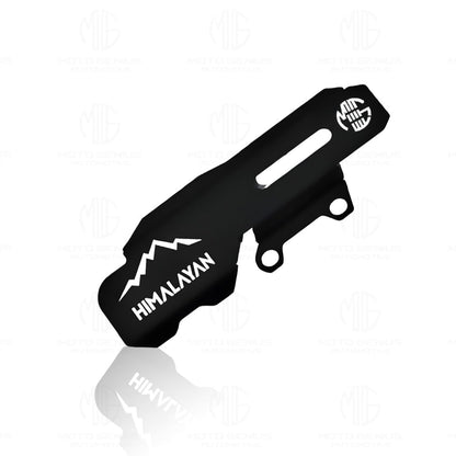 Stainless Steel Master Cylinder Guard for RE Himalayan 450 Motorbike | Impact-Resistant Protection for Motorcycle Brake Systems-Black - Moto Genius