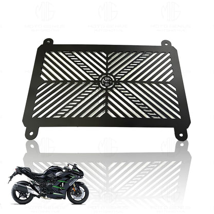 Stainless Steel Radiator Grill Cover Guard Protector for Ninja 250/300 | Durable Engine Cooling Protection | Rust-Resistant, Easy Installation - Moto Genius