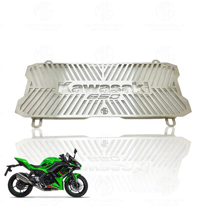 Stainless Steel Radiator Grill Cover Guard Protector for Ninja 250/300 | Durable Engine Cooling Protection | Rust-Resistant, Easy Installation - Moto Genius