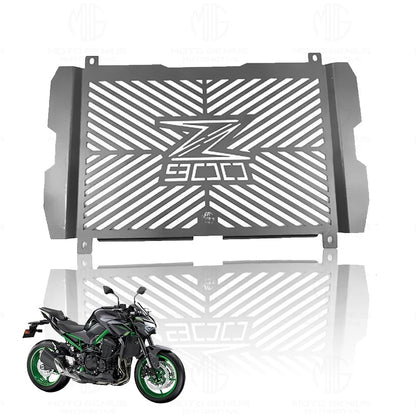 Stainless Steel Radiator Grill Cover Guard Protector for Ninja Z900 Motorbike | Engine Cooling Protection | Rust-Resistant, Durable, Easy Installation - Moto Genius