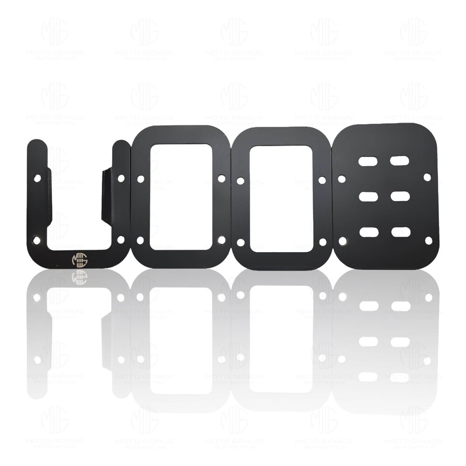 Stainless Steel Side Stand Extender for RE Interceptor | Heavy Duty Parking Support and Stability Enhancer-Black - Moto Genius