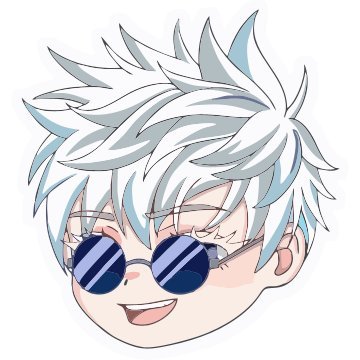 Stylish boy Anime Vinyl Sticker Waterproof Decals for Motorcycle, Helmet & Laptop | Edgy Aesthetic Stickers for Bikes and cars - Moto Genius