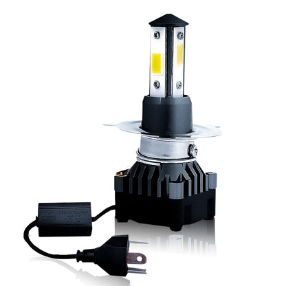 Super Bright 40W LED Headlight Conversion Kit for Car & Motorbike – Waterproof, Energy Efficient, High Performance, Steel & Aluminium Housing – Easy Installation(H4) - Moto Genius