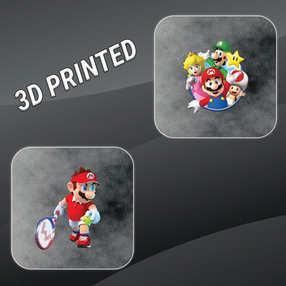 Super Mario 3D Waterproof Vinyl Stickers Pack for Kids – Self Adhesive Cute Cartoon Decal for Laptop, Mobile Phone, Helmet, Bike, Car, Notebook & Water Bottle - Moto Genius
