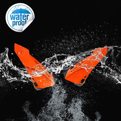 Universal Bicycle Handguards | Premium Protection for All Bike Models, Perfect for Mountain, Road, and Commuter Bikes-Orange - Moto Genius