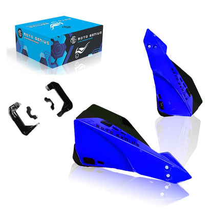 Universal Bicycle Handguards | Premium Protection for All Bike Models, Perfect for Mountain, Road, and Commuter Bikes-Blue - Moto Genius