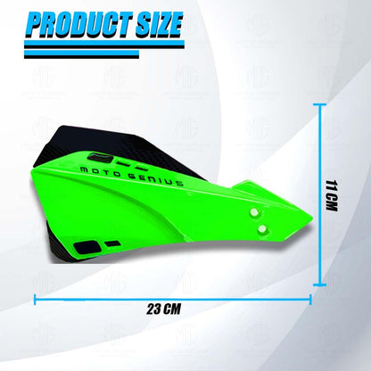 Universal Bicycle Handguards | Premium Protection for All Bike Models, Perfect for Mountain, Road, and Commuter Bikes-Green - Moto Genius