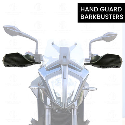 Universal Bike Hand Guards Protectors | Made for Hand Safety While Riding All Motorcycle - (Black)-Black - Moto Genius