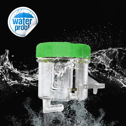 Universal Motorcycle Front Brake Clutch Fluid Reservoir Tank | Durable Plastic Master Cylinder Oil Cup for Hydraulic Brake and Clutch Systems-Green - Moto Genius